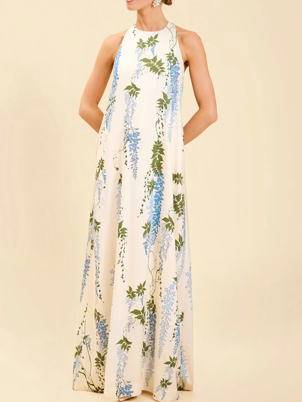 Mestiza Adelina Gown - Color: Wisteria Toile - Picture 2 of 8